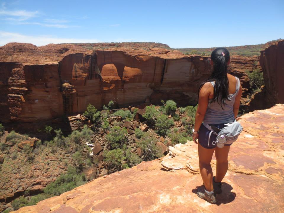 Kings Canyon, no deserto da Austrália