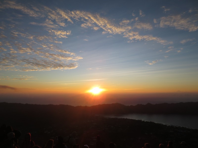 Nascer do sol Mont Batur-Indonesia