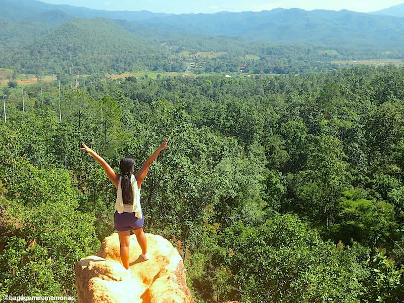 A libertadora experiência de viajar sozinha. Pai Canyon - Tailandia