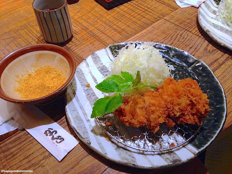 O melhor tonkatsu que já comi foi em Kyoto japao_tonkatsu